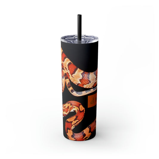 Skinny Tumbler with Straw, 20oz